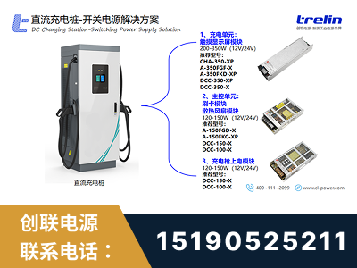 南安-直流充电桩-开关电源解决方案